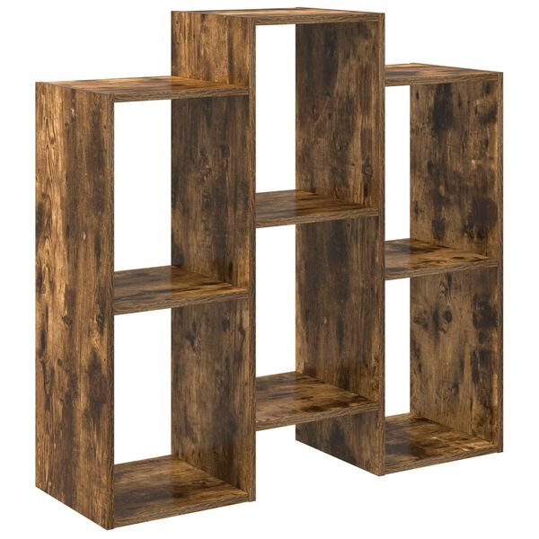 vidaXL Serv&iacute;rovacia skriňa Dymov&aacute; dub 90 x 30 x 90 cm