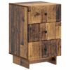vidaXL Nočn&yacute; stol&iacute;k Star&eacute; drevo 43 x 41 x 66,5 cm Kompozitn&eacute; drevo