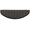 vidaXL Samolepiace schodové rohože 15 pcs Antracit 65 x 21 x 4 cm