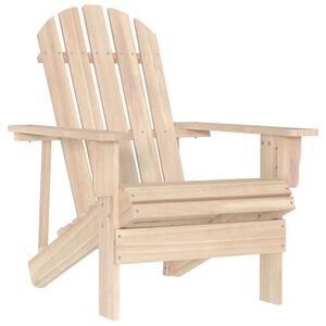 vidaXL Z&aacute;hradn&aacute; stolička Adirondack jedľov&yacute; mas&iacute;v