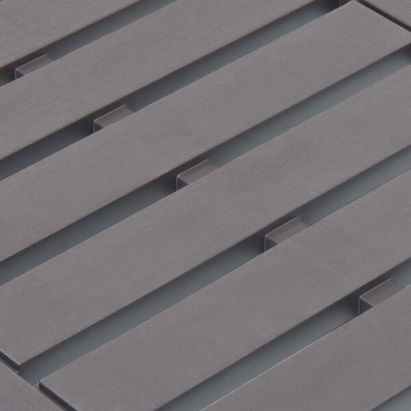 vidaXL Z&aacute;hradn&yacute; stol&iacute;k, mokka 78x55x38 cm, plast