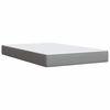 vidaXL Boxspring posteľ s matracom bledosiv&aacute; 120x200 cm l&aacute;tka