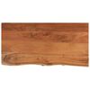 vidaXL K&uacute;peľňov&aacute; doska 120x60x2,5 cm obdĺžnikov&aacute; ak&aacute;ciov&yacute; mas&iacute;v