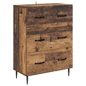 vidaXL Z&aacute;suvkov&yacute; kabinet Star&eacute; drevo 66 x 34,5 x 89,5 cm