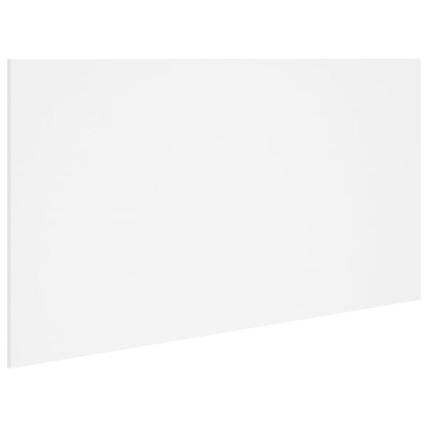 vidaXL Čelo postele biele 160x1,5x80 cm spracované drevo