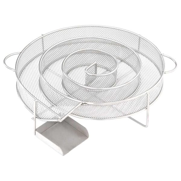 vidaXL Gener&aacute;tor studen&eacute;ho dymu okr&uacute;hly 19,5 cm nehrdzavej&uacute;ca oceľ