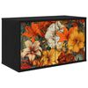 vidaXL N&aacute;stenn&yacute; TV kabinet GENNEP 69 x 33 x 40 cm Čierny dub