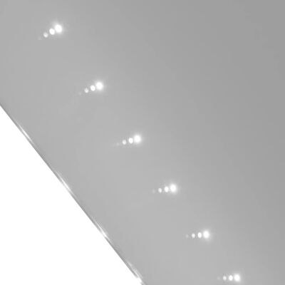 Kúpeľňové zrkadlo s LED svietidlami 100 x 60 cm (D x V)