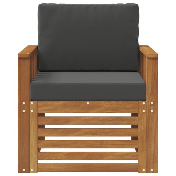 vidaXL Z&aacute;hradn&aacute; s&uacute;prava gaučov Mas&iacute;vne ak&aacute;ciov&eacute; drevo a polyester