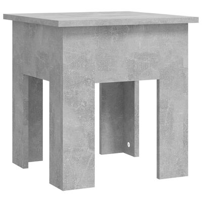 vidaXL Konferenčný stolík betónovo-sivý 40x40x42 cm drevotrieska