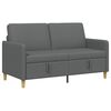 vidaXL Sofa s &uacute;ložn&yacute;m priestorom Tmavosiv&aacute; 152 x 78 x 87 cm Polyester