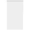 vidaXL Roleta Zatemnenie biela 120x210cm &Scaron;&iacute;rka l&aacute;tky 116,6cm Polyester