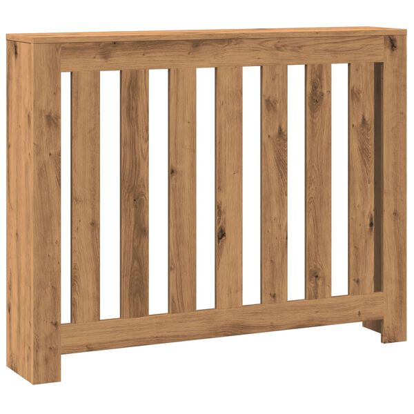 vidaXL Kryt na radi&aacute;tor dub artisan 104x20x82 cm kompozitn&eacute; drevo