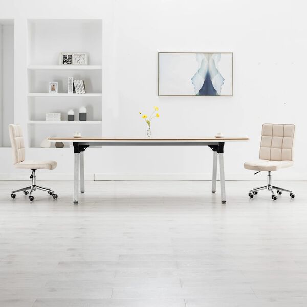 vidaXL Jed&aacute;lensk&eacute; stoličky 2 ks kr&eacute;mov&eacute; l&aacute;tkov&eacute;