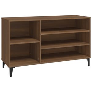 vidaXL Botn&iacute;k hned&yacute; dub 102x36x60 cm spracovan&eacute; drevo