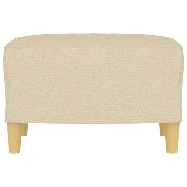 vidaXL Podnožka kr&eacute;mov&aacute; 60x50x41 cm l&aacute;tkov&aacute;