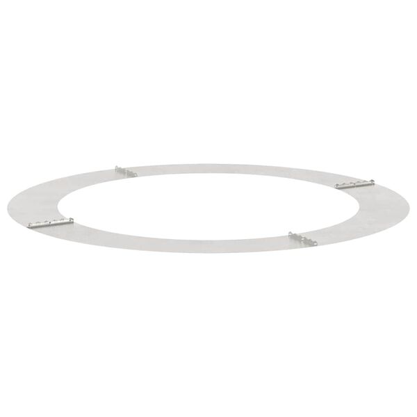 vidaXL vhodn&yacute; pre ploch&yacute; stromov&yacute; kr&uacute;žok Strieborn&aacute; &Oslash;90 / 120 cm