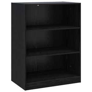 vidaXL &Scaron;atn&aacute; skriňa Čierny dub 77 x 48 x 102 cm Kompozitn&eacute; drevo