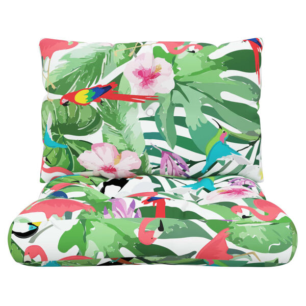 vidaXL Podušky na paletovú pohovku 2 ks viacfarebné oxfordská látka