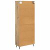 vidaXL Highboard Remeseln&yacute; dub 69,5 x 34 x 180 cm