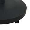 vidaXL Základňa pre slnečník Čierna 48 x 48 x 32 cm