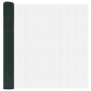 vidaXL Zvaren&yacute; dr&ocirc;ten&yacute; plot 1000 x 140 cm Zelen&aacute;