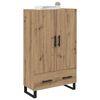 vidaXL Highboard Remeseln&yacute; dub 69,5 x 30 x 115 cm Kompozitn&eacute; drevo
