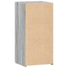vidaXL Komoda siv&yacute; dub sonoma 45x42,5x93 cm kompozitn&eacute; drevo