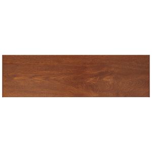 vidaXL Parapetn&eacute; dosky Hned&eacute; drevo 140 x 40 x 4,5 cm PVC