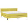 vidaXL Boxspring posteľ s matracom zelen&aacute; 180x200 cm l&aacute;tka