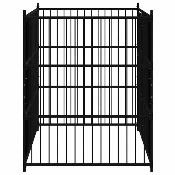 vidaXL Vonkaj&scaron;ia voli&eacute;ra pre psy 150x150x185 cm