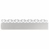 vidaXL Obrubn&iacute;ky tr&aacute;vnika 10 pcs Strieborn&aacute; 103 x 0,05 x 22 cm