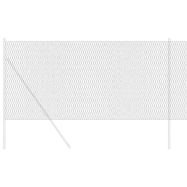 vidaXL Hexagon&aacute;lny plot Siv&aacute; 1 x 10 m PVC