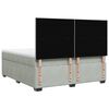 vidaXL Posteľn&yacute; r&aacute;m boxsping s matracom bledosiv&yacute; 180x200 cm zamat
