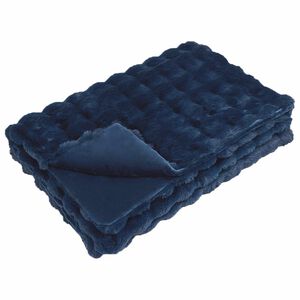 vidaXL Protisklzov&aacute; deka z umel&eacute;ho kr&aacute;ličieho kož&uacute;&scaron;ka Olite Polyester