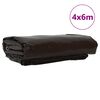 vidaXL Tarpaulin 650g / m&sup2; Hned&aacute; 4 x 6 m Pl&aacute;tno s PVC povrchom