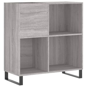 vidaXL Skrinka na platne siv&aacute; sonoma 84,5x38x48 cm kompozitn&eacute; drevo