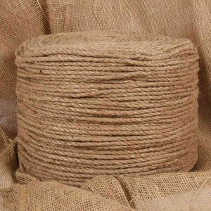 vidaXL Lano zo 100% juty, 6 mm, 500 m