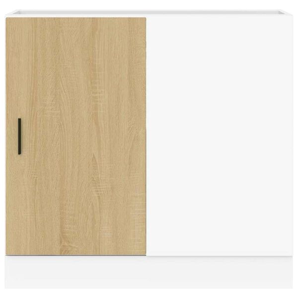 vidaXL Drezová základná skrinka “Lyon”, dub sonoma, kompozitné drevo