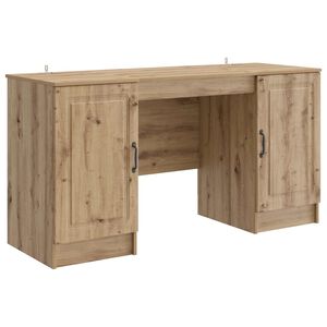 vidaXL St&ocirc;l Dub artisan 142,5 x 50 x 75 cm Kompozitn&eacute; drevo