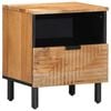 vidaXL Nočn&yacute; stol&iacute;k 40x33x46 cm mas&iacute;vne drevo ak&aacute;cia