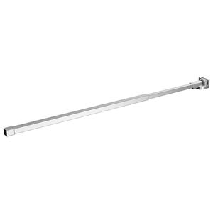 vidaXL Podporn&eacute; rameno pre sprchov&yacute; k&uacute;t 70-120 cm nehrdzavej&uacute;ca oceľ