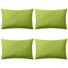 vidaXL Vank&uacute;&scaron;e do exteri&eacute;ru 4 ks jablkovo zelen&eacute; 60x40 cm