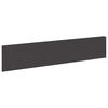 vidaXL Obrubn&iacute;k tr&aacute;vnika 20 ks 100 x 22 cm Oceľ Čierna