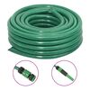 vidaXL Z&aacute;hradn&aacute; hadica so sadou armat&uacute;r zelen&aacute; 0,75" 10 m PVC