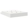 vidaXL Rám postele s úložným prostorem Biela 180 cm Kompozitné drevo