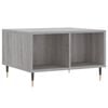 vidaXL Konferenčn&yacute; stol&iacute;k siv&yacute; dub sonoma 60x50x36,5 spracovan&eacute; drevo