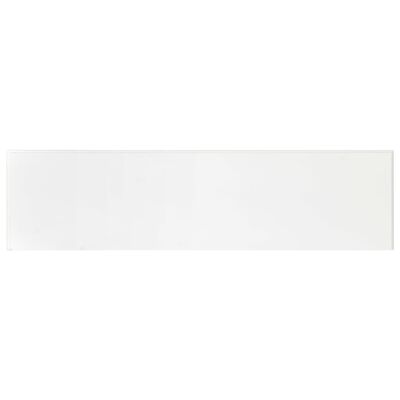 vidaXL Konzolový stolík biely 120x30x76 cm MDF