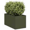 VidaXL kvetin&aacute;č Olive Green 40x80x40 cm Oceľ valcovan&aacute; za studena