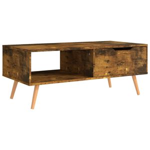vidaXL Konferenčn&yacute; stol&iacute;k, tmav&yacute; dub 100x49,5x43 cm, kompozitn&eacute; drevo